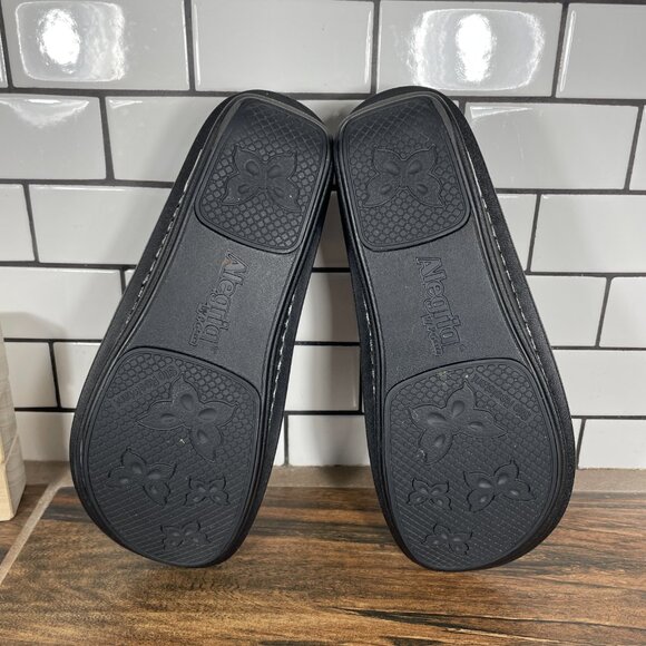 Alegria Jemma Womens Size EU 37 Shoes Spiro Multicolor Leather Crossover Sandals - Picture 7 of 12